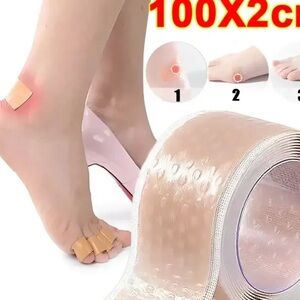 100cm Invisible Anti-wear Sticker Women Silicone Gel Heel Protector Pain Relief